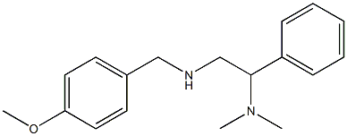 [2-(dimethylamino)-2-phenylethyl][(4-methoxyphenyl)methyl]amine
