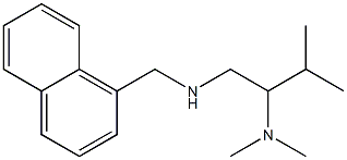 [2-(dimethylamino)-3-methylbutyl](naphthalen-1-ylmethyl)amine Structure