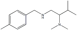 [2-(dimethylamino)-3-methylbutyl][(4-methylphenyl)methyl]amine|