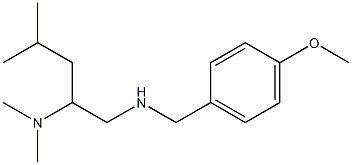 [2-(dimethylamino)-4-methylpentyl][(4-methoxyphenyl)methyl]amine