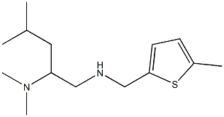 [2-(dimethylamino)-4-methylpentyl][(5-methylthiophen-2-yl)methyl]amine