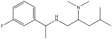 [2-(dimethylamino)-4-methylpentyl][1-(3-fluorophenyl)ethyl]amine
