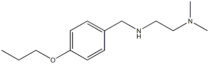 [2-(dimethylamino)ethyl][(4-propoxyphenyl)methyl]amine