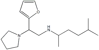 [2-(furan-2-yl)-2-(pyrrolidin-1-yl)ethyl](5-methylhexan-2-yl)amine