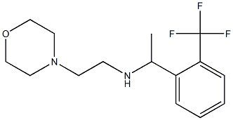  [2-(morpholin-4-yl)ethyl]({1-[2-(trifluoromethyl)phenyl]ethyl})amine