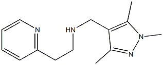 [2-(pyridin-2-yl)ethyl][(1,3,5-trimethyl-1H-pyrazol-4-yl)methyl]amine|