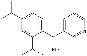 [2,4-bis(propan-2-yl)phenyl](pyridin-3-yl)methanamine