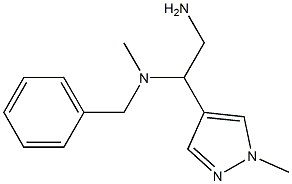 [2-amino-1-(1-methyl-1H-pyrazol-4-yl)ethyl](benzyl)methylamine|