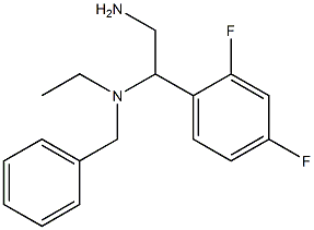 [2-amino-1-(2,4-difluorophenyl)ethyl](benzyl)ethylamine Struktur