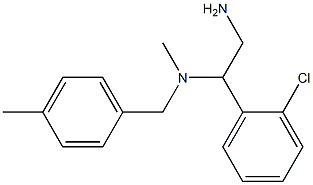 [2-amino-1-(2-chlorophenyl)ethyl](methyl)[(4-methylphenyl)methyl]amine