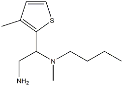 [2-amino-1-(3-methylthiophen-2-yl)ethyl](butyl)methylamine|