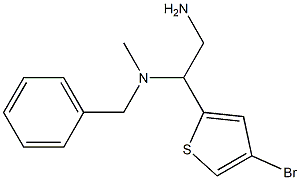 [2-amino-1-(4-bromothiophen-2-yl)ethyl](benzyl)methylamine