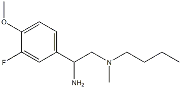  [2-amino-2-(3-fluoro-4-methoxyphenyl)ethyl](butyl)methylamine