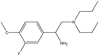 [2-amino-2-(3-fluoro-4-methoxyphenyl)ethyl]dipropylamine