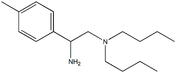 [2-amino-2-(4-methylphenyl)ethyl]dibutylamine Structure