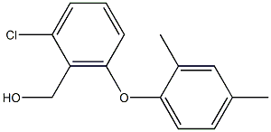 [2-chloro-6-(2,4-dimethylphenoxy)phenyl]methanol|