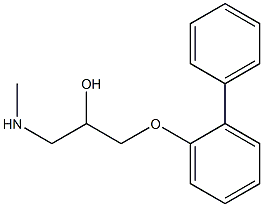 [2-hydroxy-3-(2-phenylphenoxy)propyl](methyl)amine