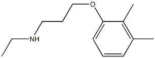 [3-(2,3-dimethylphenoxy)propyl](ethyl)amine Structure
