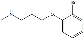 [3-(2-bromophenoxy)propyl](methyl)amine Structure