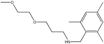  [3-(2-methoxyethoxy)propyl][(2,4,6-trimethylphenyl)methyl]amine