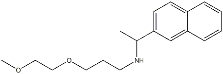 [3-(2-methoxyethoxy)propyl][1-(naphthalen-2-yl)ethyl]amine