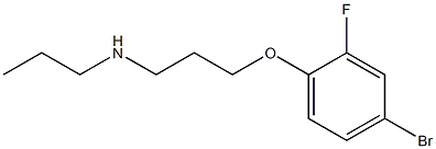 [3-(4-bromo-2-fluorophenoxy)propyl](propyl)amine