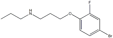  [3-(4-bromo-2-fluorophenoxy)propyl](propyl)amine