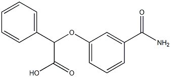 [3-(aminocarbonyl)phenoxy](phenyl)acetic acid