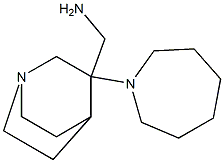 [3-(azepan-1-yl)-1-azabicyclo[2.2.2]octan-3-yl]methanamine|