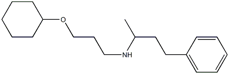 [3-(cyclohexyloxy)propyl](4-phenylbutan-2-yl)amine