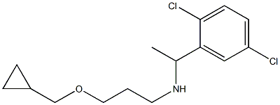 [3-(cyclopropylmethoxy)propyl][1-(2,5-dichlorophenyl)ethyl]amine