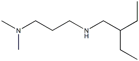 [3-(dimethylamino)propyl](2-ethylbutyl)amine 化学構造式