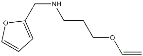 [3-(ethenyloxy)propyl](furan-2-ylmethyl)amine Structure