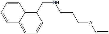 [3-(ethenyloxy)propyl](naphthalen-1-ylmethyl)amine