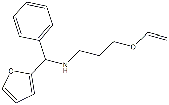  [3-(ethenyloxy)propyl][furan-2-yl(phenyl)methyl]amine