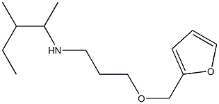 [3-(furan-2-ylmethoxy)propyl](3-methylpentan-2-yl)amine|