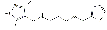 [3-(furan-2-ylmethoxy)propyl][(1,3,5-trimethyl-1H-pyrazol-4-yl)methyl]amine