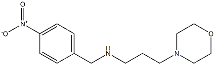 [3-(morpholin-4-yl)propyl][(4-nitrophenyl)methyl]amine Structure