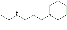 [3-(piperidin-1-yl)propyl](propan-2-yl)amine 结构式