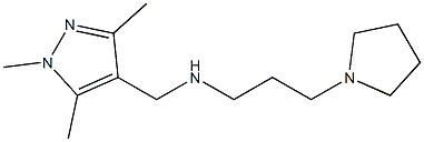 [3-(pyrrolidin-1-yl)propyl][(1,3,5-trimethyl-1H-pyrazol-4-yl)methyl]amine