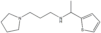 [3-(pyrrolidin-1-yl)propyl][1-(thiophen-2-yl)ethyl]amine Structure