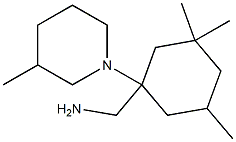 [3,3,5-trimethyl-1-(3-methylpiperidin-1-yl)cyclohexyl]methanamine