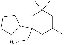 [3,3,5-trimethyl-1-(pyrrolidin-1-yl)cyclohexyl]methanamine