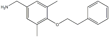 [3,5-dimethyl-4-(2-phenylethoxy)phenyl]methanamine