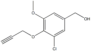 [3-chloro-5-methoxy-4-(prop-2-yn-1-yloxy)phenyl]methanol