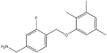 [3-fluoro-4-(2,3,5-trimethylphenoxymethyl)phenyl]methanamine|