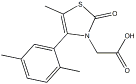 [4-(2,5-dimethylphenyl)-5-methyl-2-oxo-1,3-thiazol-3(2H)-yl]acetic acid