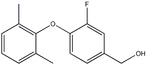 [4-(2,6-dimethylphenoxy)-3-fluorophenyl]methanol