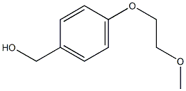 [4-(2-methoxyethoxy)phenyl]methanol Structure