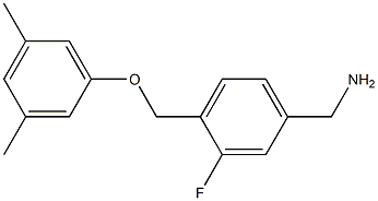 [4-(3,5-dimethylphenoxymethyl)-3-fluorophenyl]methanamine